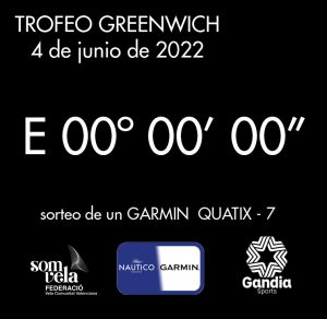 Cartel Trofeo Greenwich 2022 Náutico Gandia